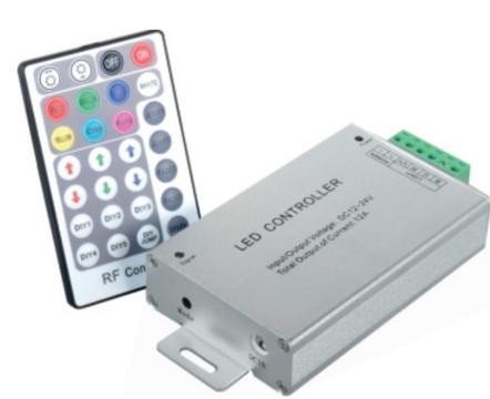 Controller Led RGB cu telecomanda RF