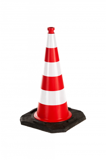 Conuri rutiere grele 75cm cu folie clasa II