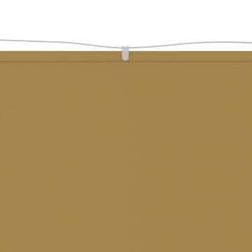 Copertina verticala, bej, 100x800 cm, tesatura Oxford