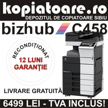 Copiator color BizHub C458 second hand
