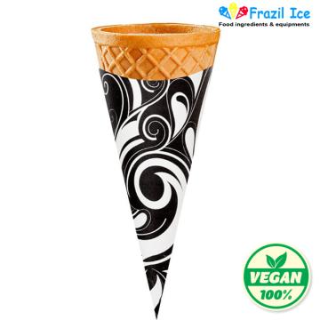 Cornet de inghetata Celt cu manson Black