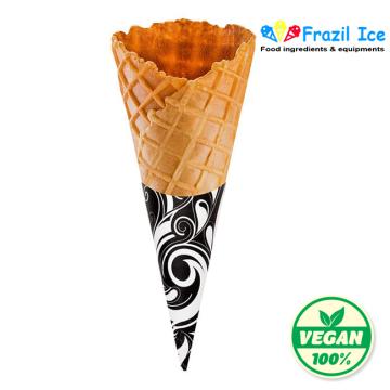 Cornet de inghetata Idol cu manson Black