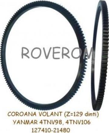 Coroana volant (Z=129 dinti) Yanmar 4TNE98, 4TNV98, 4TNV106