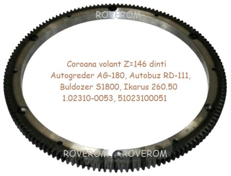 Coroana volant autogreder AG-180, autobuz RD, S1800 (Z=146)