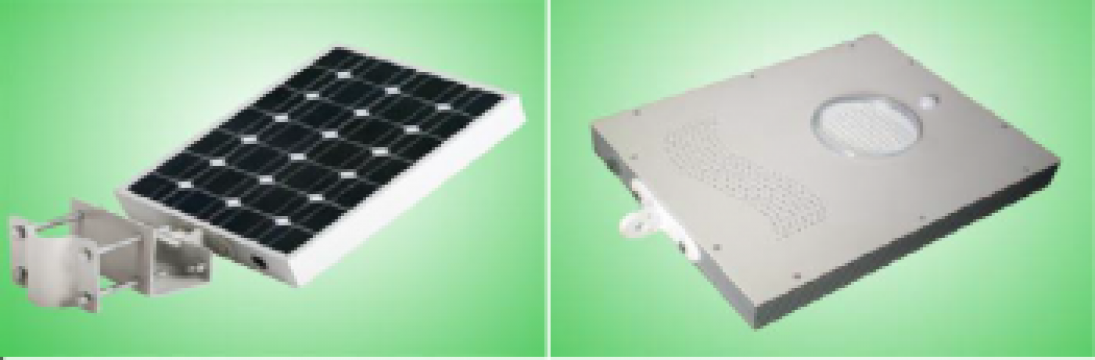 Corp compact iluminat solar LED detector miscare CSSL-1508