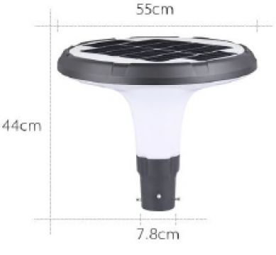 Corp iluminat solar led  25 W/5W