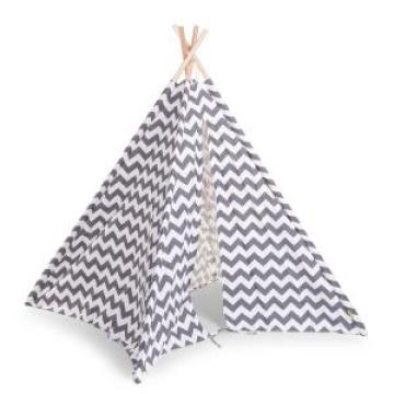 Cort de indieni pentru copii Grey ZigZag Tipi Childhome