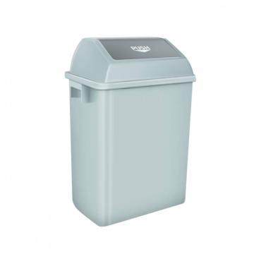 Cos de gunoi plastic, 58 L, Limpio 58 Push-Bin