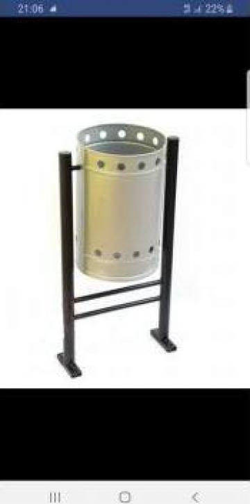 Cos de gunoi rabatabil din tabla