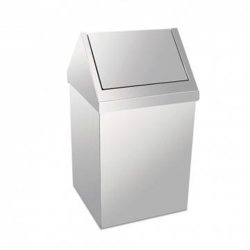 Cos gunoi Chrome cu capac batant, 54L