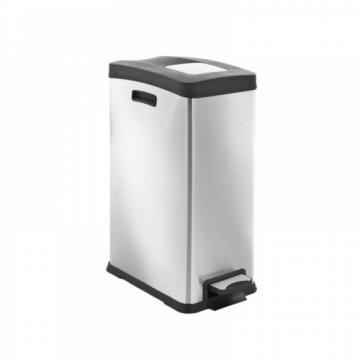 Cos inox cu pedala, 12L