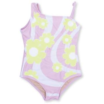 Costum de baie fetite, intreg, Lilac Daisy Shade Critters