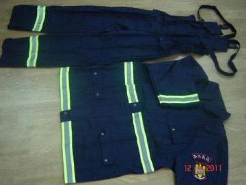 Costum pompieri lucru ISU SVSU, pompier PSI