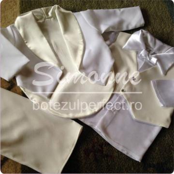 Costumas botez elegant cu frac