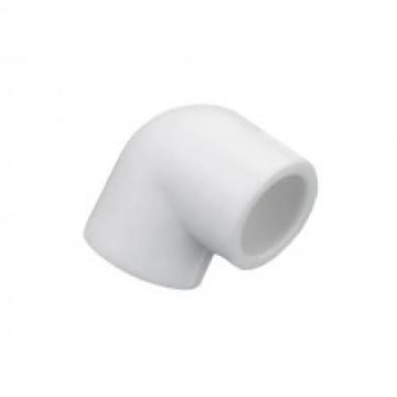 Cot PPR alb, 90 grade, 32mm