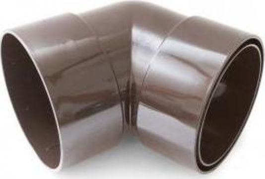 Cot burlan PVC, maro, 110mm/45 - Aqua
