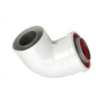 Cot coaxial 90 grd, D.80 MF(PPS), Ferroli, 1KWMA01W