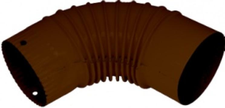 Cot emailat maro / 110mm