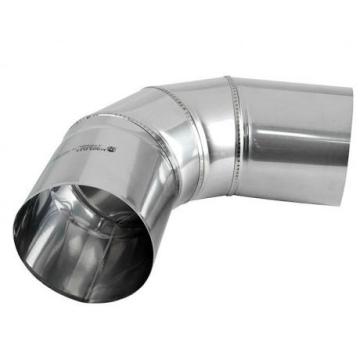 Cot inox evacuare fum inox 90 grd Master, diametru 150 mm