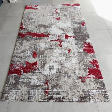 Covor April bej cu rosu 200 x 300 cm
