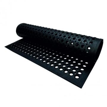 Covor cauciuc anti-alunecare, 152.5x91.5 cm, negru