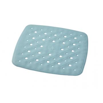 Covoras baie Ridder Promo, bleu, cu ventuze, antiderapant