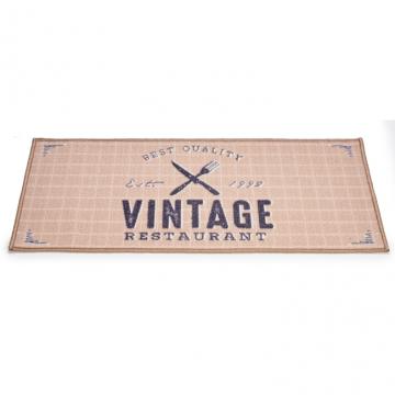 Covoras de interior 40x90 cm Vintage Restaurant