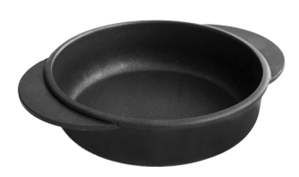 Cratita cu 2 manere Antik ARS 16xh5cm din aluminiu