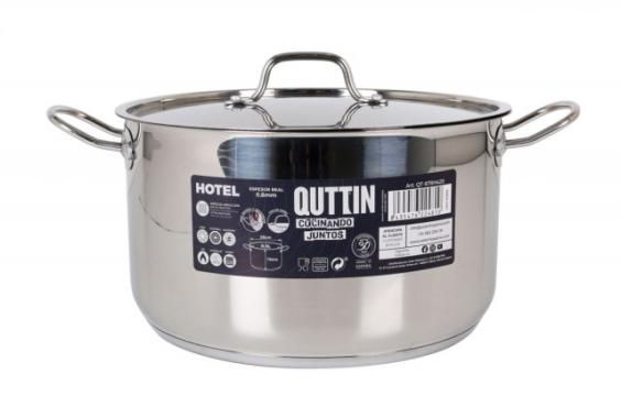 Cratita inox cu capac, 9.5 litri, Hotel
