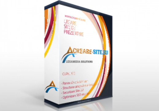 Creare site de prezentare