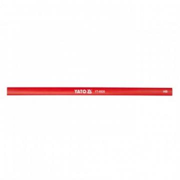 Creion tamplarie HB, rosu, Yato YT-6926