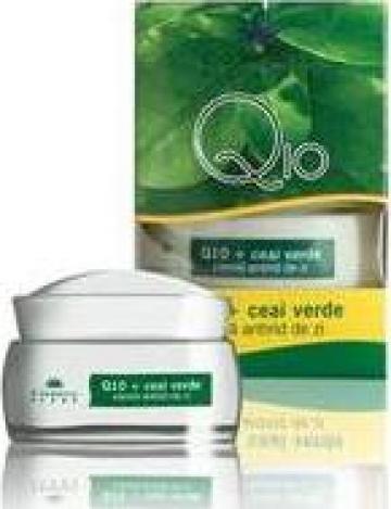 Crema antirid de zi pe baza de Q10 si ceai verde