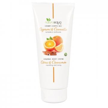 Crema bio de corp citrice si scortisoara 200ml