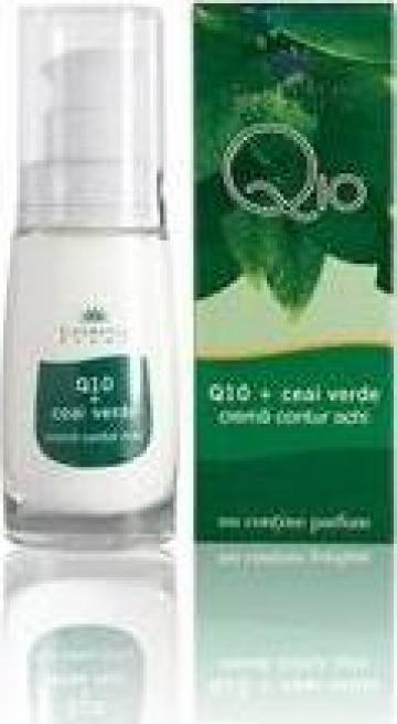 Crema contur ochi pe baza de Q10 si ceai verde (30 ml)