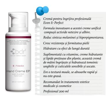 Crema de maini cu efect de fermitate Hand Cream EP