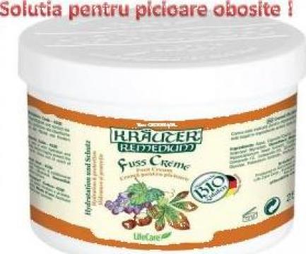 Crema pentru picioare obosite