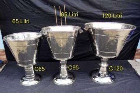 Cristelnita inox alimentar 65, 85, 120 litri