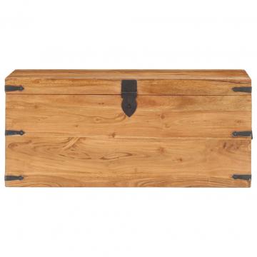 Cufar, 90 x 40 x 40 cm, lemn masiv de acacia