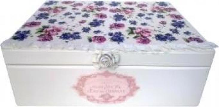 Cufar depozitare decorat Roses Lace