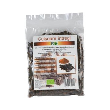 Cuisoare intregi bio, 100g