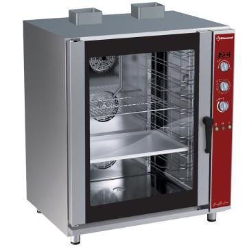 Cuptor cu convectie cu gaz, 10x en (GN), umidificator