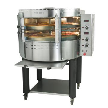 Cuptor electric pentru pizza rotativ RPE2