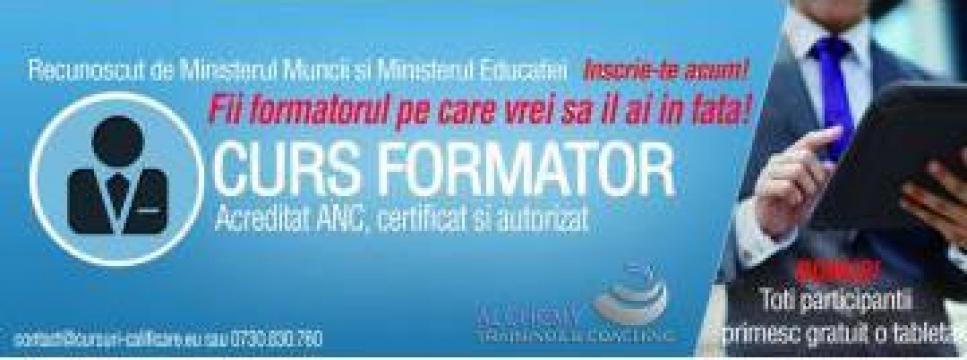 Curs Formator acreditat ANC