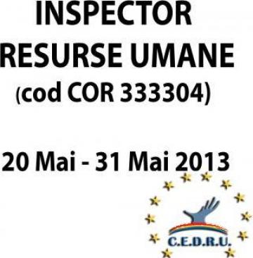 Curs Inspector/referent resurse umane (COR 333304)