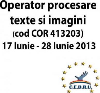 Curs Operator procesare texte si imagini (COR 413203)