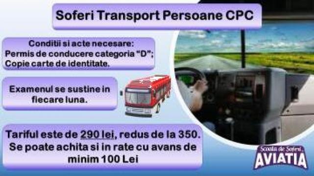 Curs atestat pentru transport persoane