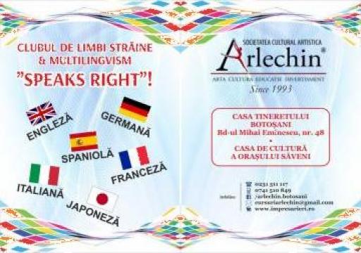 Curs de limbi straine si multilingvism Speaks Right