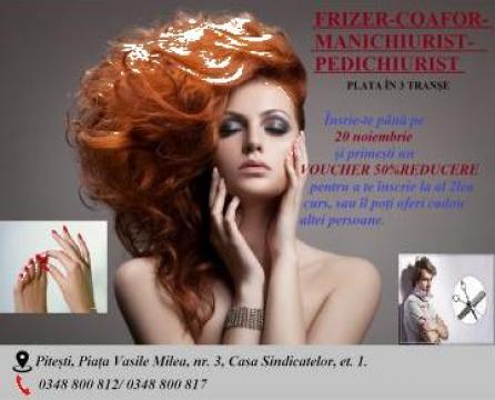 Curs frizer, coafor, manichiurist, pedichiurist