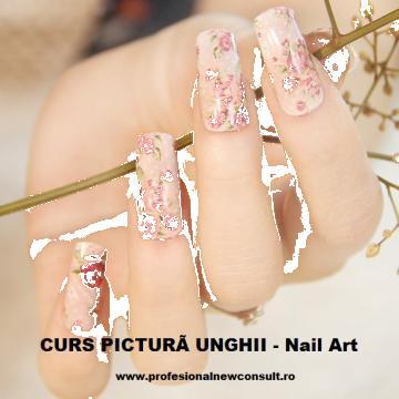 Curs pictura pe unghii, nail art