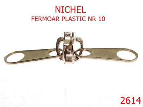 Cursor fermoar plastic dublu 2614